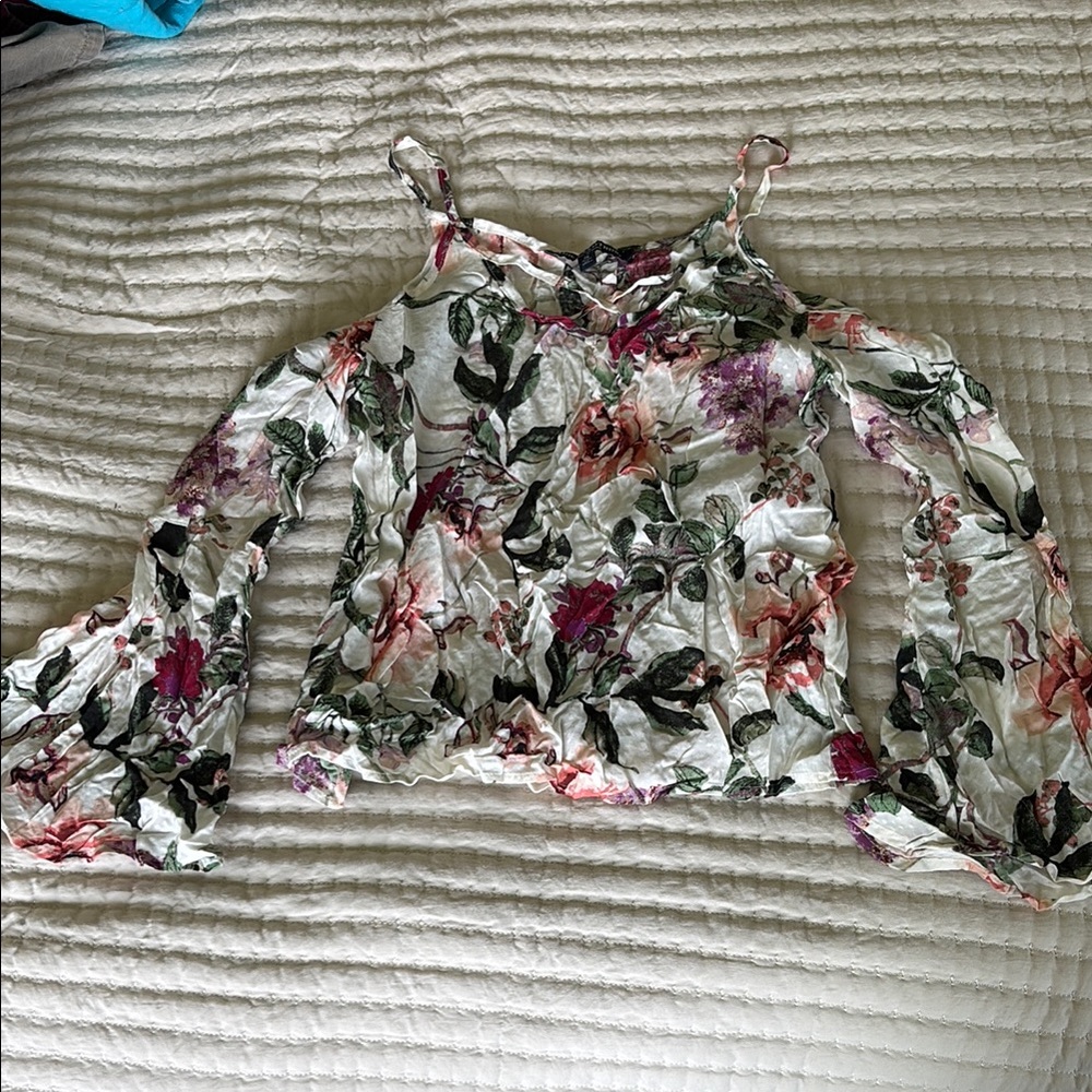 Floral Off-Shoulder Top